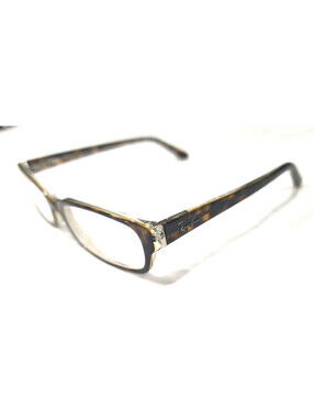 Ray Ban RB5087 2192 Brown Rectangle Eyeglasses 53-16 140